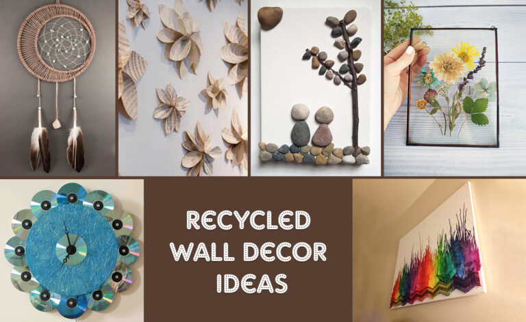 DIY Home Decor Ideas With Waste Materials