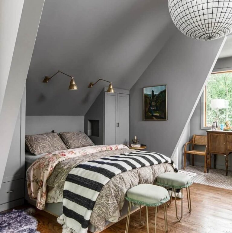 How To Decorate A Room With A Slanted Ceiling