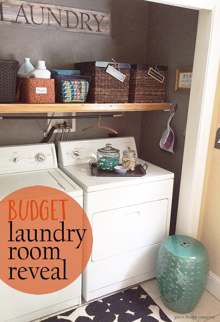 How To Decorate Laundry Room On A Budget