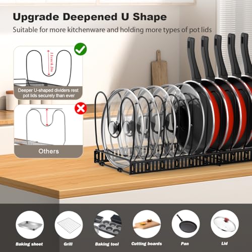 Best Cabinet Organizer For Pots And Pans