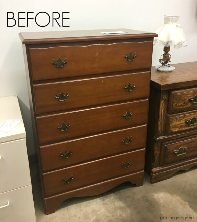 How To Repaint A Dresser