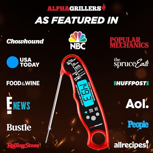 Alpha Grillers Instant Read Meat Thermometer Review