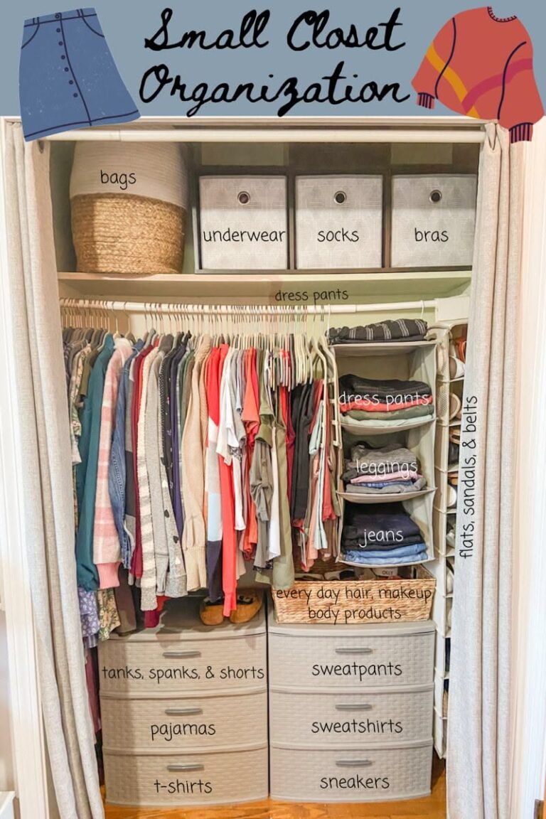 Best Way to Organize a Small Closet