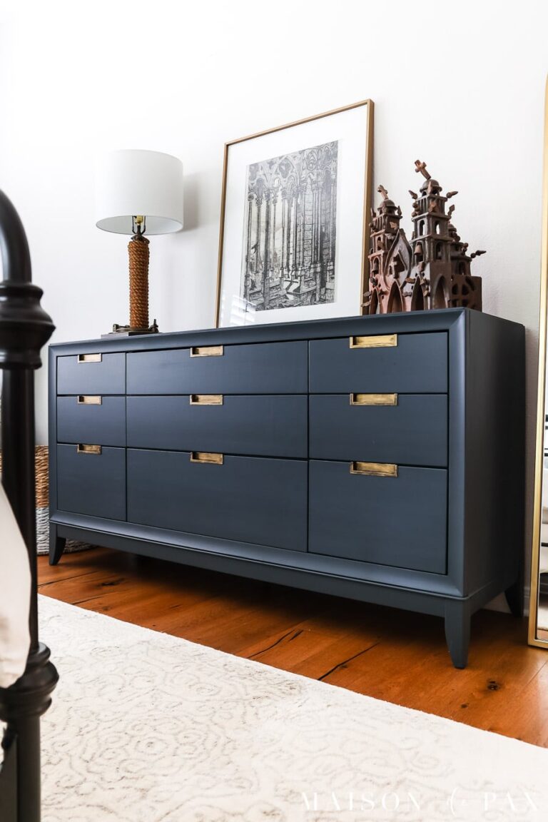 How To Repaint A Dresser